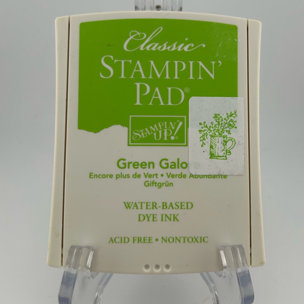⚡️ 3 for 20$ ⚡️ Stampin' Up! Ink Pad in “Green Galore“ Color